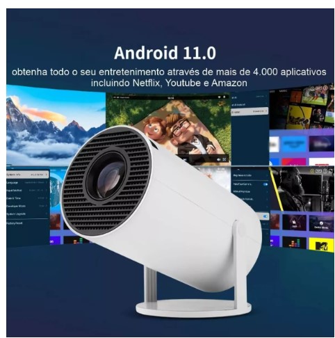 Miniatura 3 de Proyector 4k Hd 1080p Android 11 Smart T